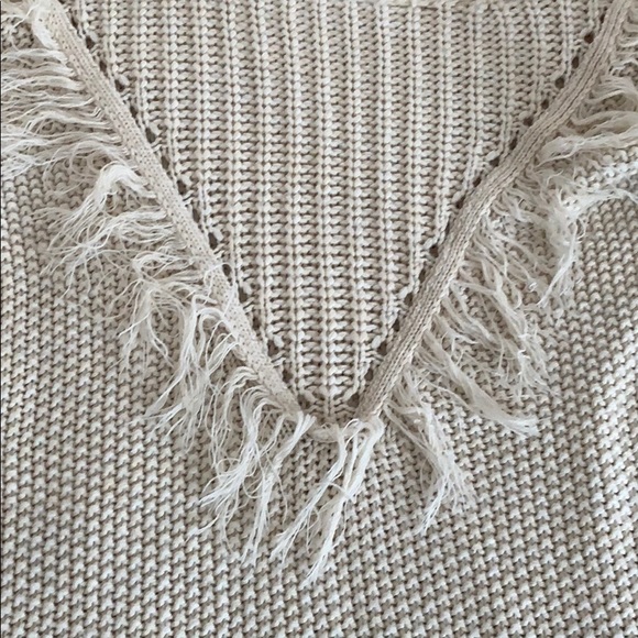 Long Sweater with Fringe NWOT - Picture 6 of 6